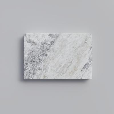 Silver Travertine 5cm Double Modern Pool Coping 16x24