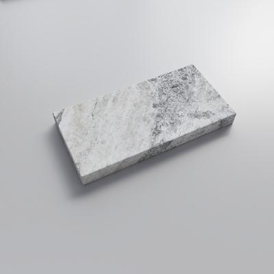 Silver Travertine 5cm Modern Pool Coping 12x24 - Hover