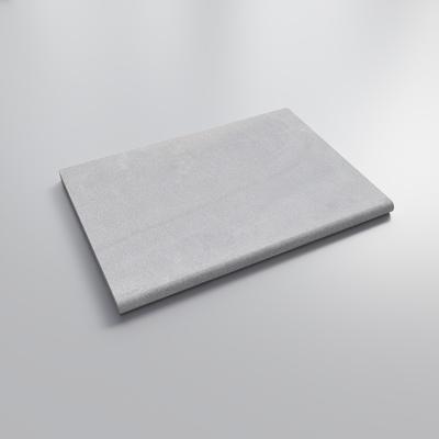 White Marble 3cm Bullnose Pool Coping 16x24 - Hover