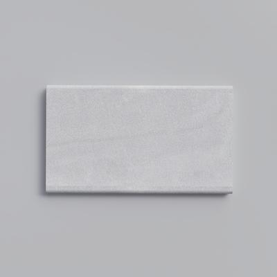 White Marble 3cm Double Bullnose Pool Coping 12x24