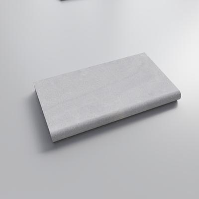 White Marble 5cm Bullnose Pool Coping 12x24 - Hover