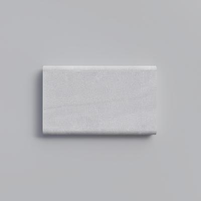 White Marble 5cm Double Bullnose Pool Coping 12x24