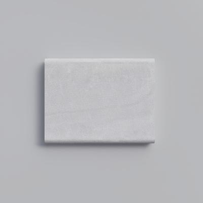 White Marble 5cm Double Bullnose Pool Coping 16x24