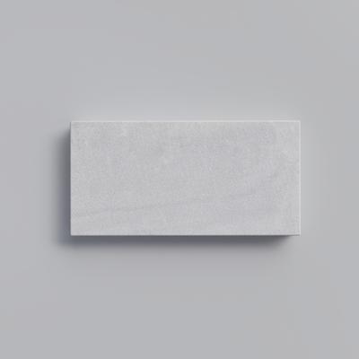 White Marble 5cm Double Modern Pool Coping 12x24