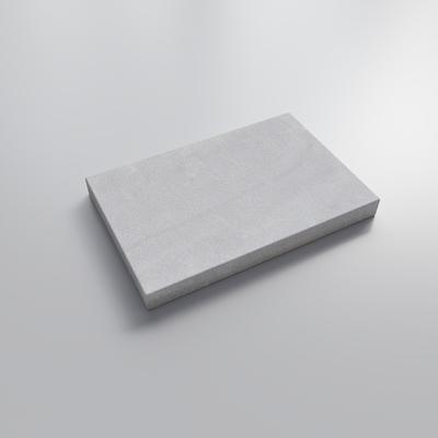 White Marble 5cm Double Modern Pool Coping 16x24 - Hover