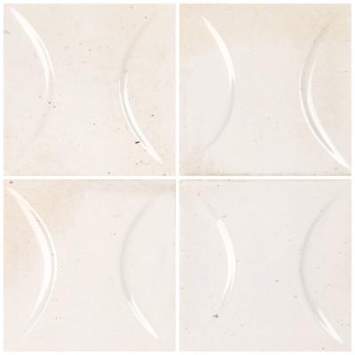 Artistry Boutique Antique White Relief 6x6 - Pool Tile