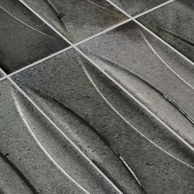 Artistry Boutique Ash Black Relief 3x12 - Pool Tile - Hover