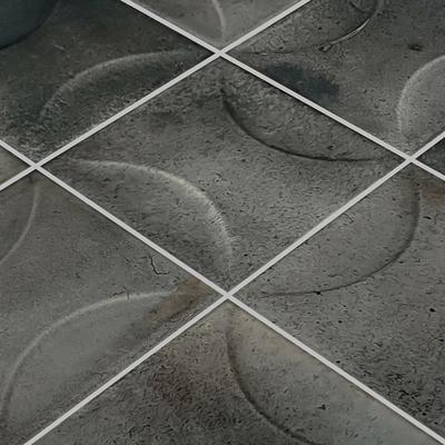 Artistry Boutique Ash Black Relief 6x6 - Pool Tile - Hover