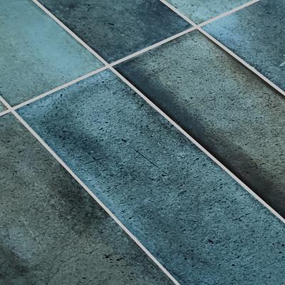Artistry Boutique Prussian Blue Field 3x12 - Pool Tile - Hover