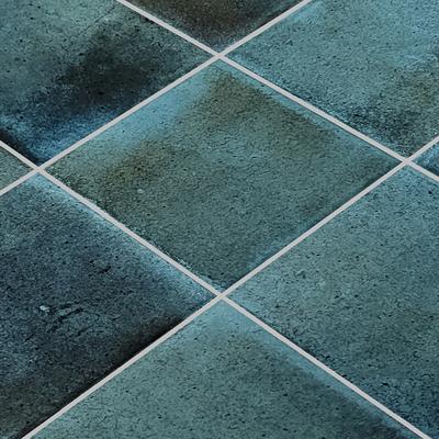 Artistry Boutique Prussian Blue Field 6x6 - Pool Tile - Hover