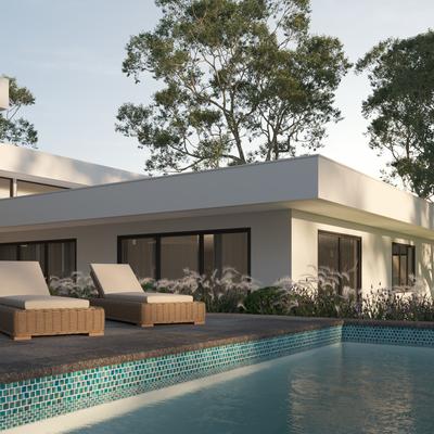 Aquabella Constellations Leo 1x1 Glass Mosaic 12"x12" Pool Tile - Hover