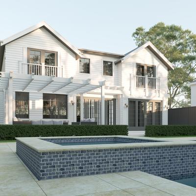 Aquabella Gemstones Lapis 1x2 Porcelain Mosaic 12"x12" Pool Tile - Hover