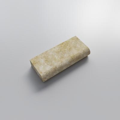 Cordoba Cream 5cm Bullnose Pool Coping 4x12 - Hover