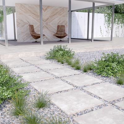 Beton Blanco 2cm Paver 24x24 - Hover