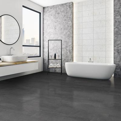 Shorebreak Marble-Style: Black Sands Marble 12x24 Laminate Flooring (AC4 Wear Layer) - Hover