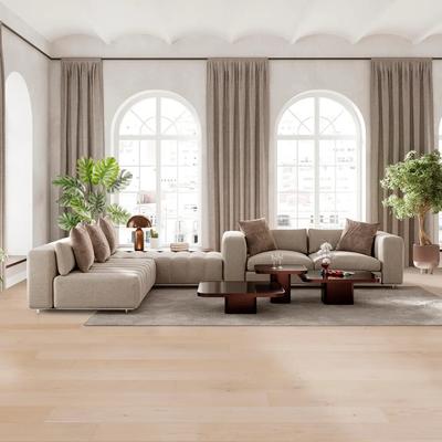 Mavericks: Half Moon Oak 9.5x86 Laminate Flooring (AC4 Wear Layer) - Hover