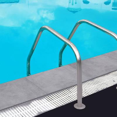 Beton Grey 2cm Bullnose Pool Coping 13x24 - Hover