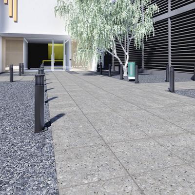 Terrazo Gris 2cm Paver 24x24 - Hover