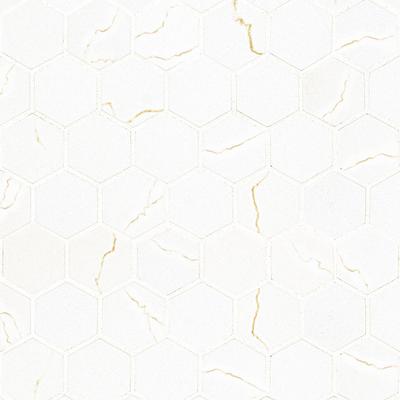 Miraggio Gold Field Tile 2x2 Hexagon