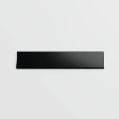 Marquise Negro Matte 2x10 Single Bullnose
