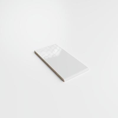 Mood Bright Tender Gray 3x6 Single Bullnose (Short Side 3") - Hover