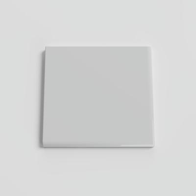 Mood Bright Tender Gray 4-1/4 x 4-1/4 Single Bullnose Corner