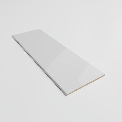 Mood Bright Tender Gray 6x18 Single Bullnose - Hover