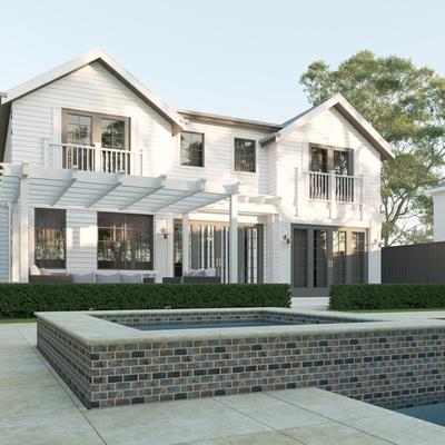 Aquabella Nevada Mohave 1x2 Porcelain Mosaic 12"x12" Pool Tile - Hover