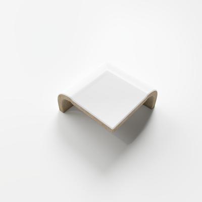 Mood Matte White Ice 2x2 V Corner