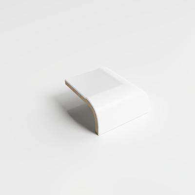 Mood Matte White Ice 2x2 V Corner - Hover
