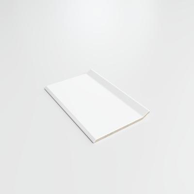 Mood Matte White Ice 3 3/4 x 6 Cove - Flat Top - Hover