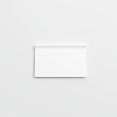 Mood Matte White Ice 3 3/4 x 6 RC Corner