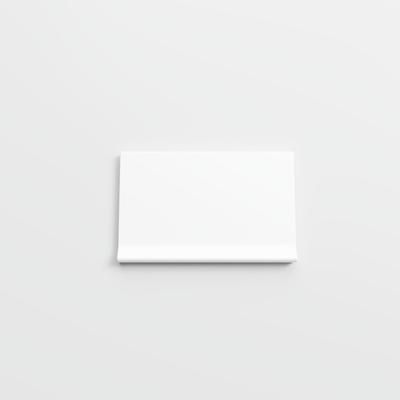 Mood Matte White Ice 3 3/4 x 6 LC Corner