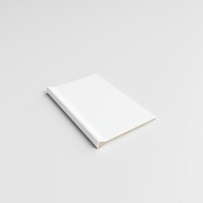 Mood Matte White Ice 3 3/4 x 6 LC Corner - Hover