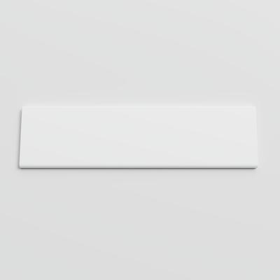 Mood Matte White Ice 3x12 Single Bullnose