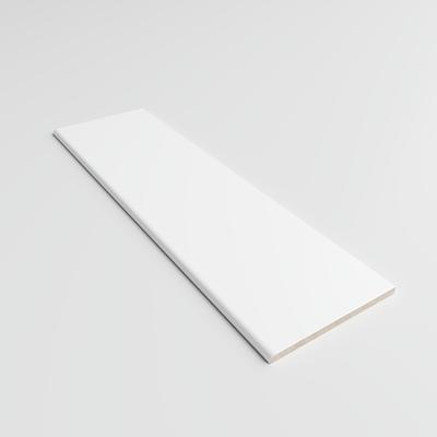 Mood Matte White Ice 4-1/4 x 16 Single Bullnose - Hover