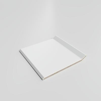 Mood Matte White Ice 4-1/4 x 4-1/4 Cove - Flat Top - Hover