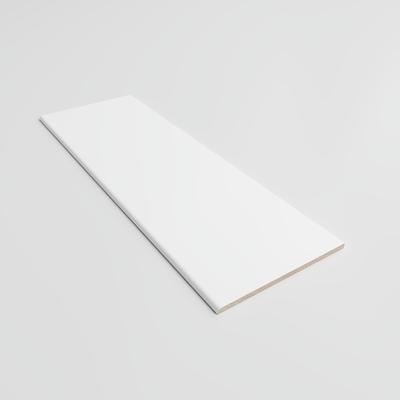 Mood Matte White Ice 6x18 Single Bullnose - Hover