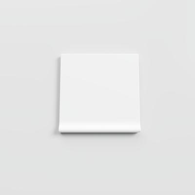 Mood Matte White Ice 6x6 LC Corner