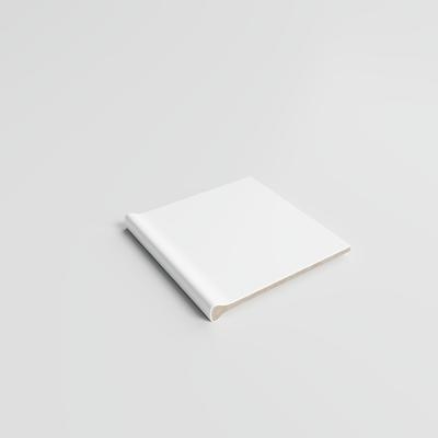 Mood Matte White Ice 6x6 LC Corner - Hover