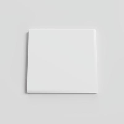 Mood Matte White Ice 6x6 Single Bullnose Corner