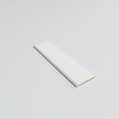 Mood Bright White Ice 2x8 Single Bullnose - Hover