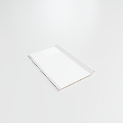 Mood Bright White Ice 3 3/4 x 6 Cove - Flat Top - Hover