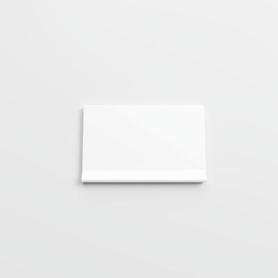 Mood Bright White Ice 3 3/4 x 6 LC Corner