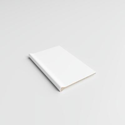 Mood Bright White Ice 3 3/4 x 6 LC Corner - Hover