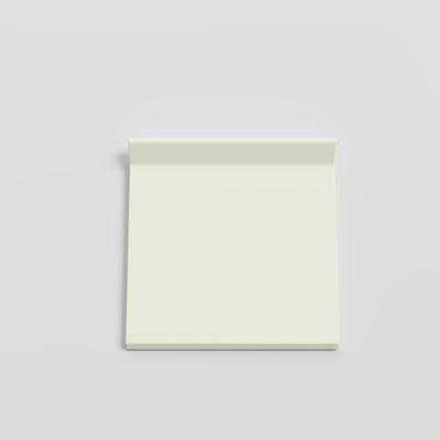 Mood Matte Biscuit 4-1/4 x 4-1/4 Cove - Flat Top