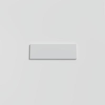 Mood Matte Tender Gray 2x6 Single Bullnose