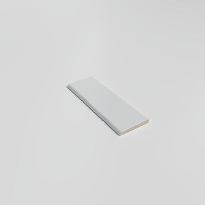 Mood Matte Tender Gray 2x6 Single Bullnose - Hover