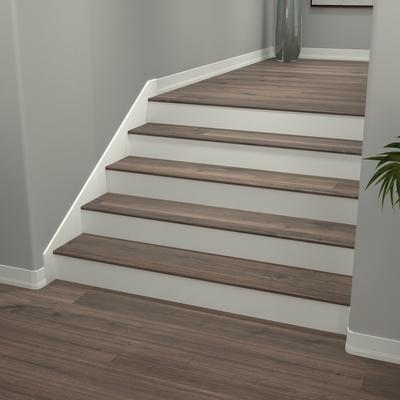 Misty Wood Walnut Stair Nosing Flush 12mm - Hover