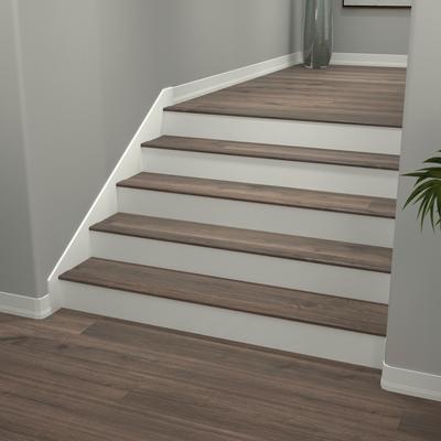 Misty Wood Walnut Stair Nosing Overlap 12mm - Hover
